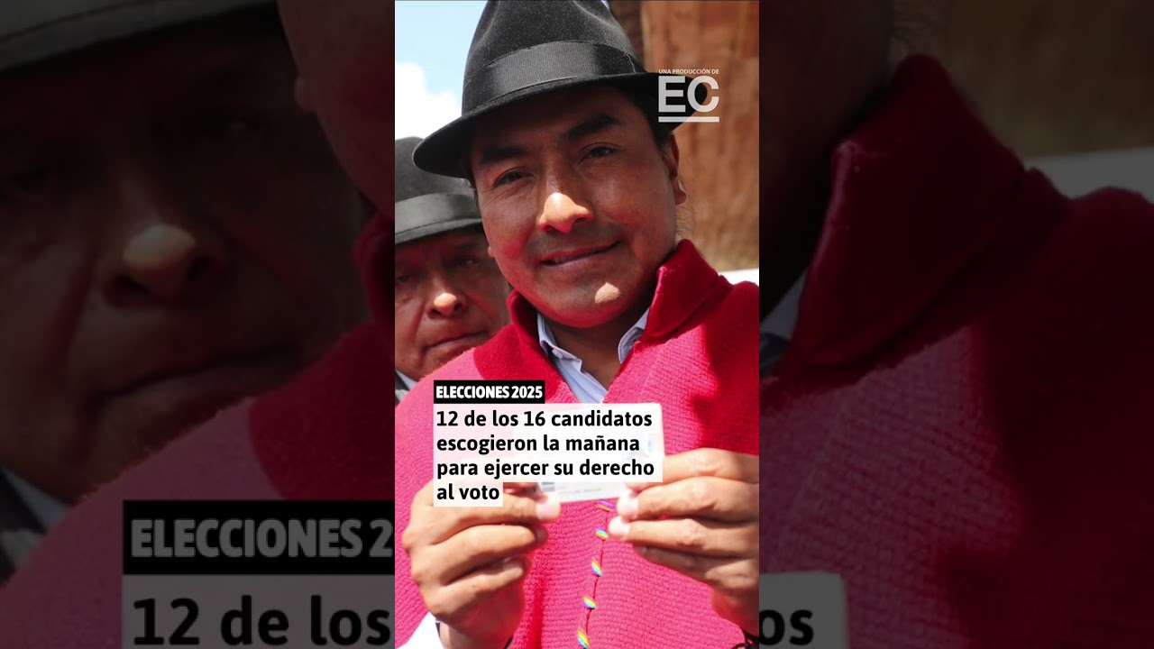 Elecciones Ecuador 2025