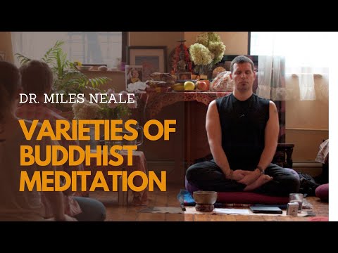 Varieties of Buddhist Meditation Techniques with Dr. Miles Neale