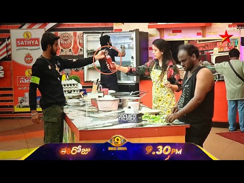Tanuja caught on camera wearing Addanga Kalyan's shirt👕 and doing that🔥|Bigg Boss9 Day-90 Kalyan ...
