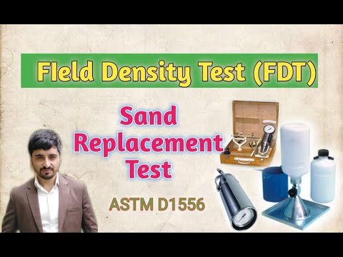 FDT/Sand Replacement Test (ASTM D1556) in Urdu/Hindi with English Subtitles
