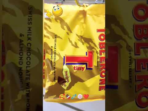 💛🍫❤️🌰🍬🥰 Toblerone Tiny #shorts || Chilax Time