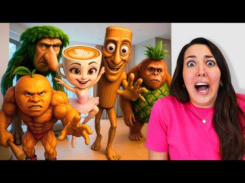 GIOCHIAMO CON TUTTI I BRAINROT IN CASA NOSTRA NELLA VITA REALE! Scappa e non farti prendere! 🤯