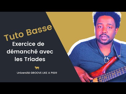Cours de basse débutant ✅ Les Triades À La Basse 🎸 Exercice Facile // UGLAP® Johann Berby
