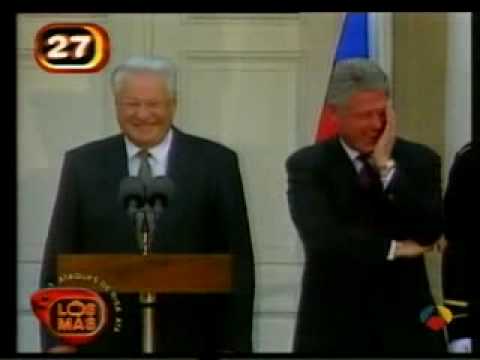 Bill Clinton y Boris Yelsin Ataque de Risa