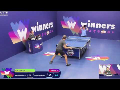 WINners CUP table 2  30.11 Batiuk Dmitrii - Chugai Sergei  18:30