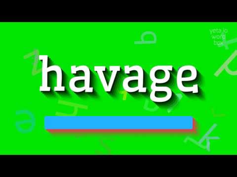 , title : 'HOW TO SAY HAVAGE? #havage'