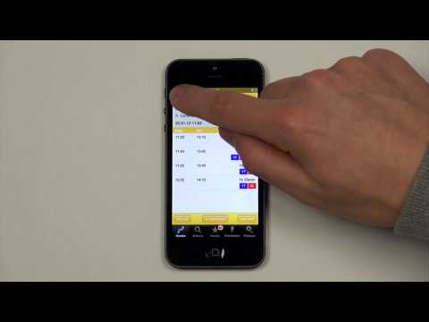 Application CarPostal - Fonctionnement