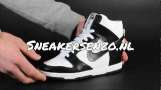 Nike Wmns Dunk Sky Hi Black White