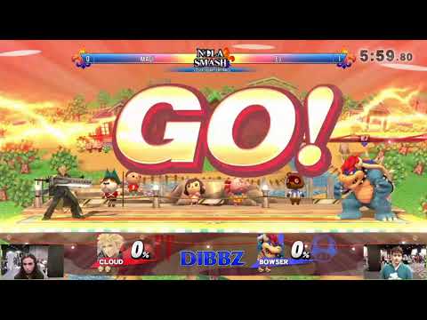 Mechacon 2017 - Magi (Cloud) vs EJ (Bowser) - SSB4 Pools