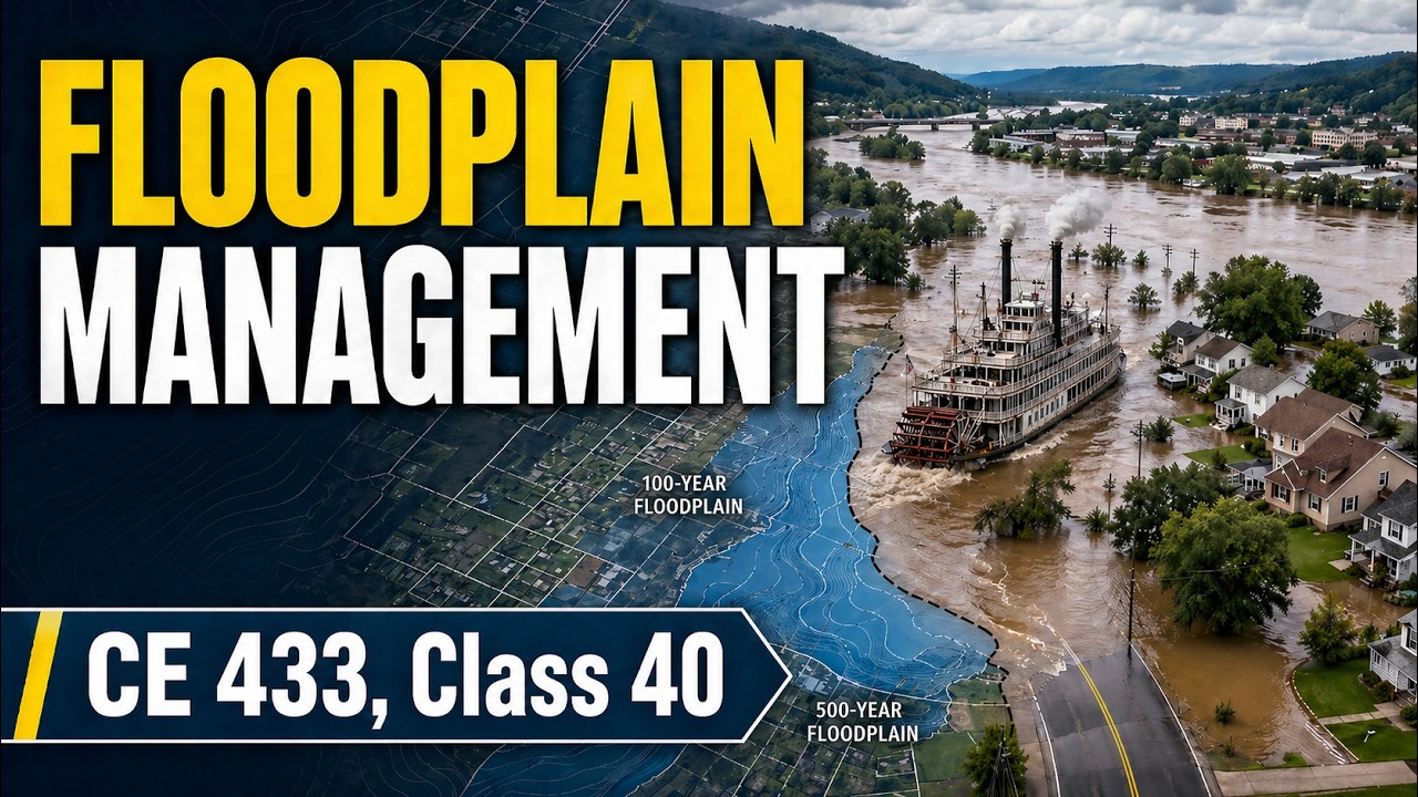 Floodplain Management - CE 433, Class 40 (24 Apr 2026)