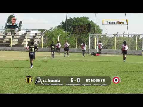 LAF:  Aconquija 6 - Tiro Federal 0 (div F)