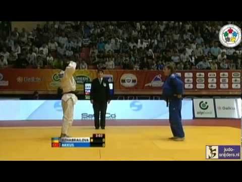 Judo 2013 Grand Slam Baku: Dzhabrailova (UKR) - Akkus (TUR) [-48kg] bronze