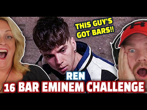 😱🔥 @RenMakesMusic - 16 Bar @eminem Challenge Reaction! 😱🔥 | The Dan Wheeler Show FT Kaz