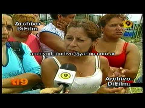 Tragedia en Parque Roca con Habitantes de la Villa El Carton - DiFilm (2007)