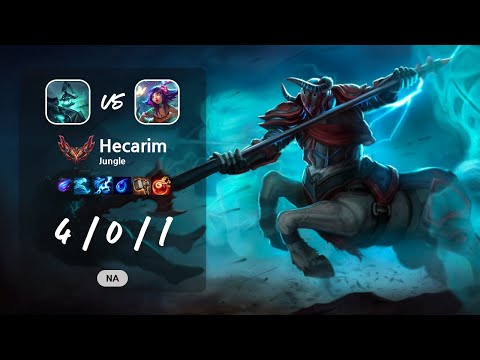 Hecarim Jungle vs Neeko - NA GrandMaster Patch 13.11