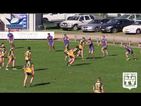 2017 Newcastle RL U19s Round 9 Highlights - Macquarie Scorpions vs Lakes United