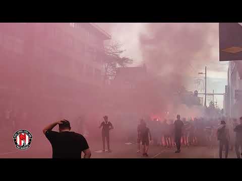 Sfeer in de stad & March of Madness voorafgaand PSV-Ajax : 22/09/2019