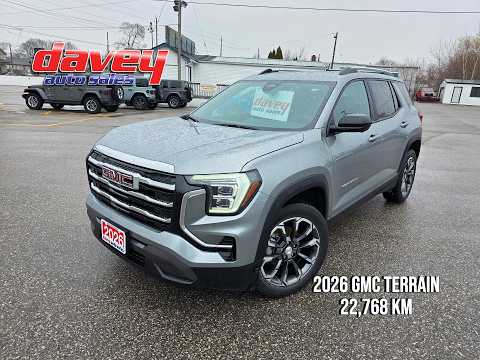 2026 GMC Terrain AWD Elevation in Gray for sale at Davey Auto Sales Oshawa South in Oshawa, ON