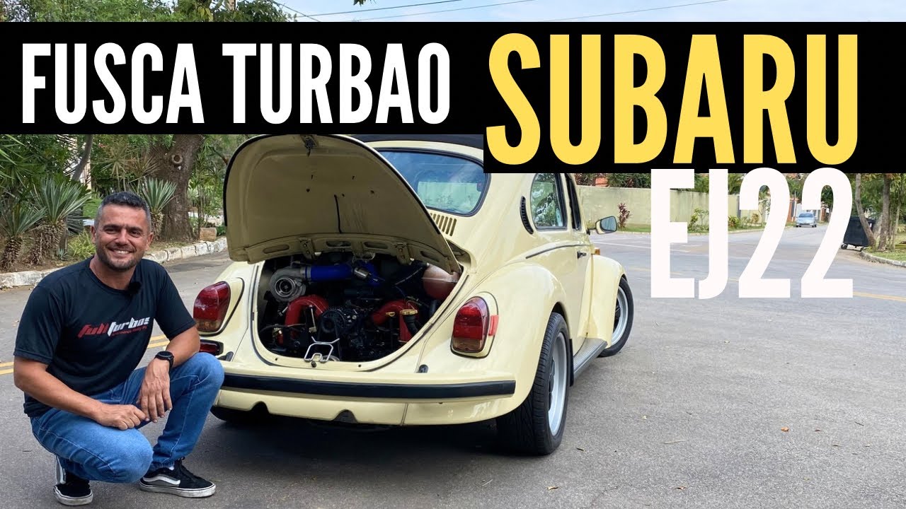 VW FUSCA MOTOR EJ22 TURBO DE SUBARU