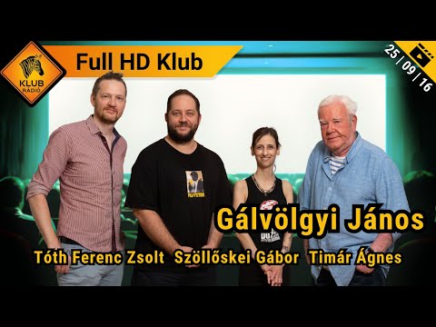 Gálvölgyi János a Full HD Klubban! – A „pofátlanul zseniális” Tarantinóról beszélgetett a csapattal