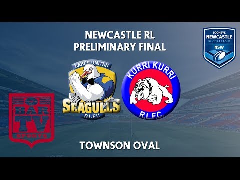 2018 Newcastle RL Preliminary Final - Lakes United Seagulls v Kurri Kurri Bulldogs