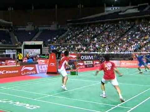 singapore badminton open 2011 Hiroyuki ENDO Hayakawa vs Eun HA Jung Hyo Jung LEE Singapore Badminton Open 20111