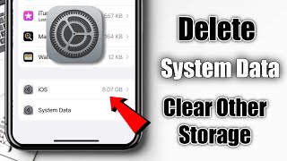 How To Delete System Data In iPhone | Delete System Data iPhone | How To Clear System Data On iPhone
