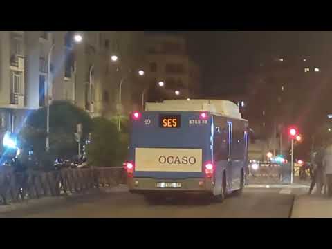 Here is the Emt bus 8785 on the SE5 in Madrid Saturday 25 October 2025
