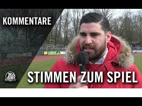 Die Stimmen zum Spiel | DSC Wanne-Eickel - YEG Hassel (17. Spieltag, Westfalenliga, Staffel 2)