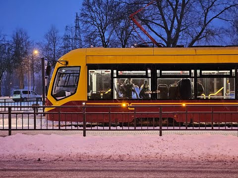 Daugavpils, Latvia. February 2024