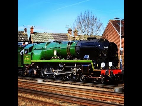 34046 'Braunton' At Tonbridge Working 1Z82 Eastleigh to Canterbury West + more!