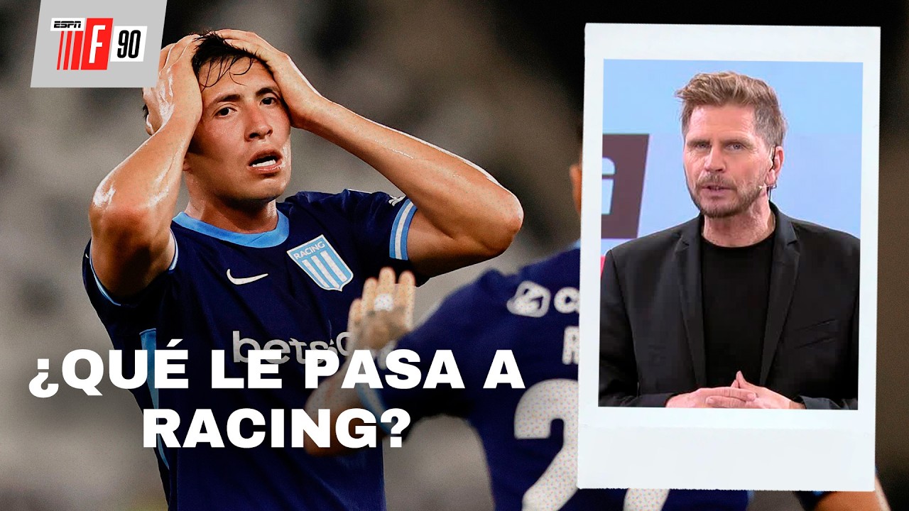 "DE NINGUNA MANERA COSTAS SE TIENE QUE RENDIR", EL POLLO VIGNOLO BANCÓ AL DT DE RACING EN F90