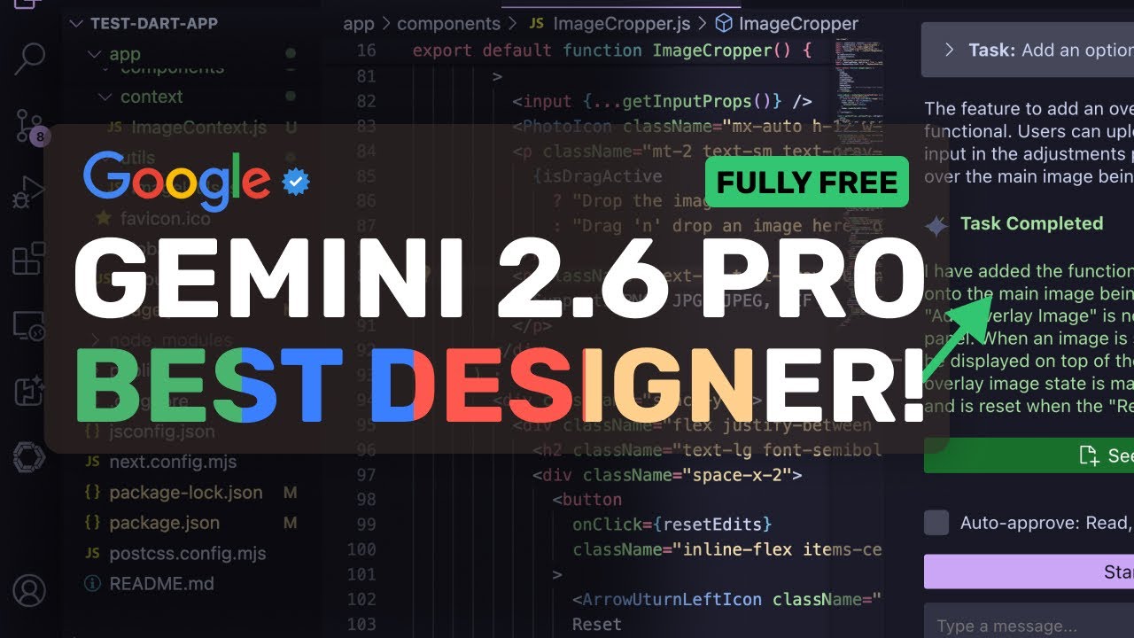 Gemini 2.6 Pro (05-06) + Free APIs + Cline & RooCode: This NEW Model by Google is CRAZY IN DESIGNING