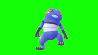 Croagunk plug walk green screen