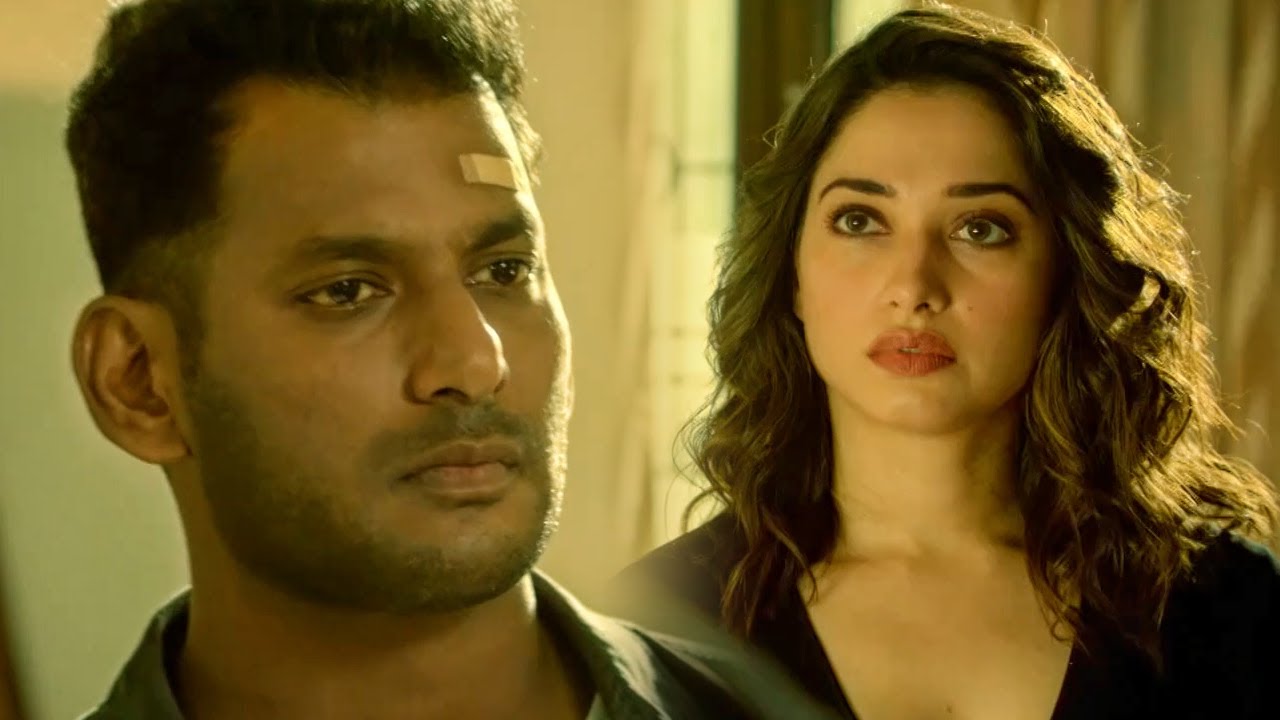 तमन्ना भी विशाल के साथ जाना चाहती है | Action Movie Best Scene