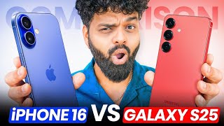 The Epic Battle: iPhone 16 Vs Samsung S25!⚡🔥