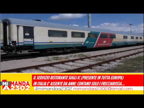 Mi Manda A2302 del 6 agosto - Il taglio del ristorante sugli Intercity