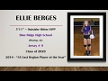 Ellie Berges - 2018 High School Volleyball Highlights