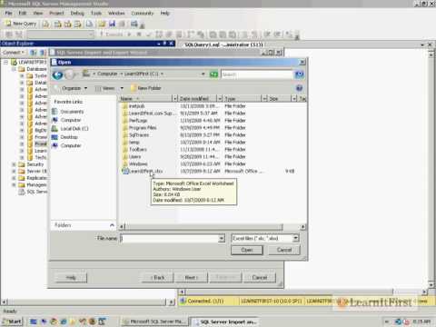 MSBI - SSIS - Import Excel Workbooks And Spreadsheets - Part-14