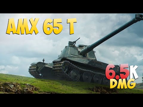 AMX 65 t - 7 Kills 6.5K DMG - Decent! - World Of Tanks