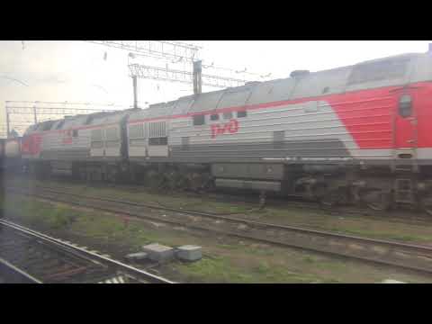 Отправление со станции Агрыз из окна электропоезда