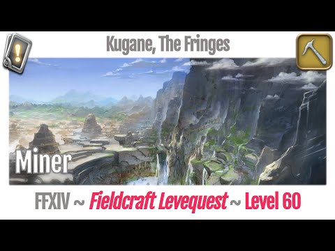 FFXIV Miner Leves Level 60 - Kugane, The Fringes - Stormblood