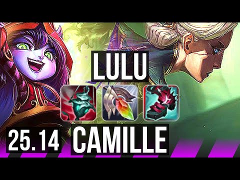 LULU & Tristana vs CAMILLE & Kai'Sa (SUP) | KR Grandmaster | 25.14