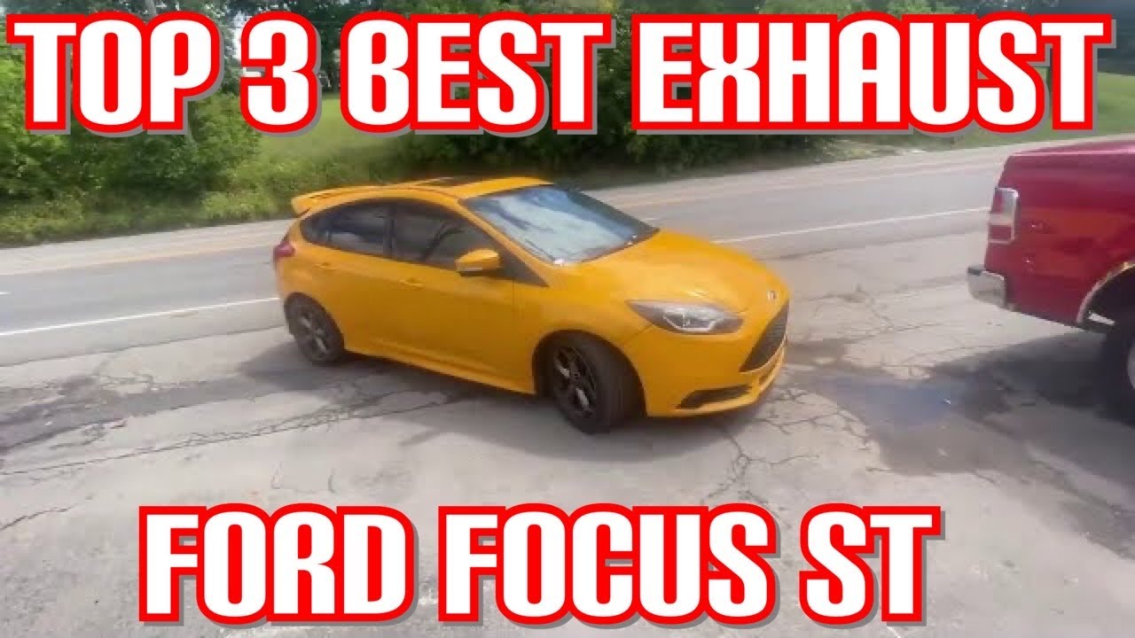 Top 3 BEST EXHAUST Set Ups for Ford Focus ST 2.0 TURBO!