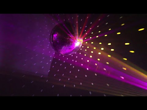 8 Hours of Rotating Disco Light in 4K | Multicolor Party Background Loop