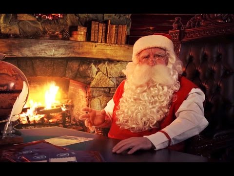 Video message from Santa for kids 2015 (EXAMPLE)
