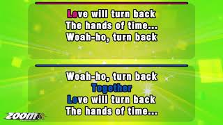 Grease 2 - Love Will Turn Back The Hands Of Time - Karaoke Version from Zoom Karaoke