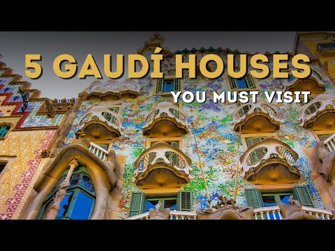 5 Gaudí Houses in Barcelona: Casa Vicens, Casa Calvet, Casa Batlló, Bellesguard & Casa Milà