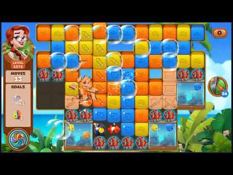 Lost Island Blast Adventure Level 1375 - NO BOOSTERS 🏝️ | SKILLGAMING ✔️