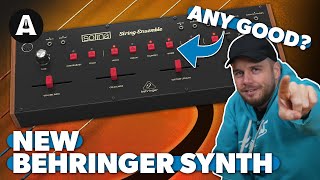 Video thumbnail for Behringer Solina String-Ensemble - Unlimited Polyphony Synth Strings! by Andertons Synths, Keys and Tech